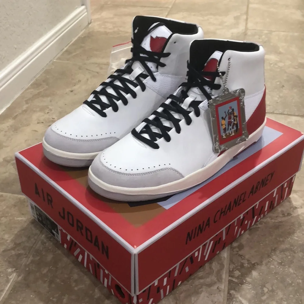 Nina Chanel Abney Air Jordan 2 Retro SE DQ0558-160Mens Size 11.5‎ Womens Size 13